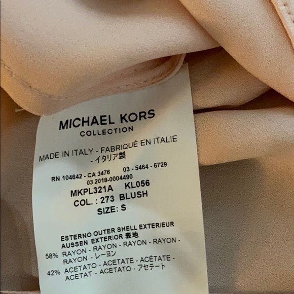 Michael Kors draped top Small - Picture 4 of 6